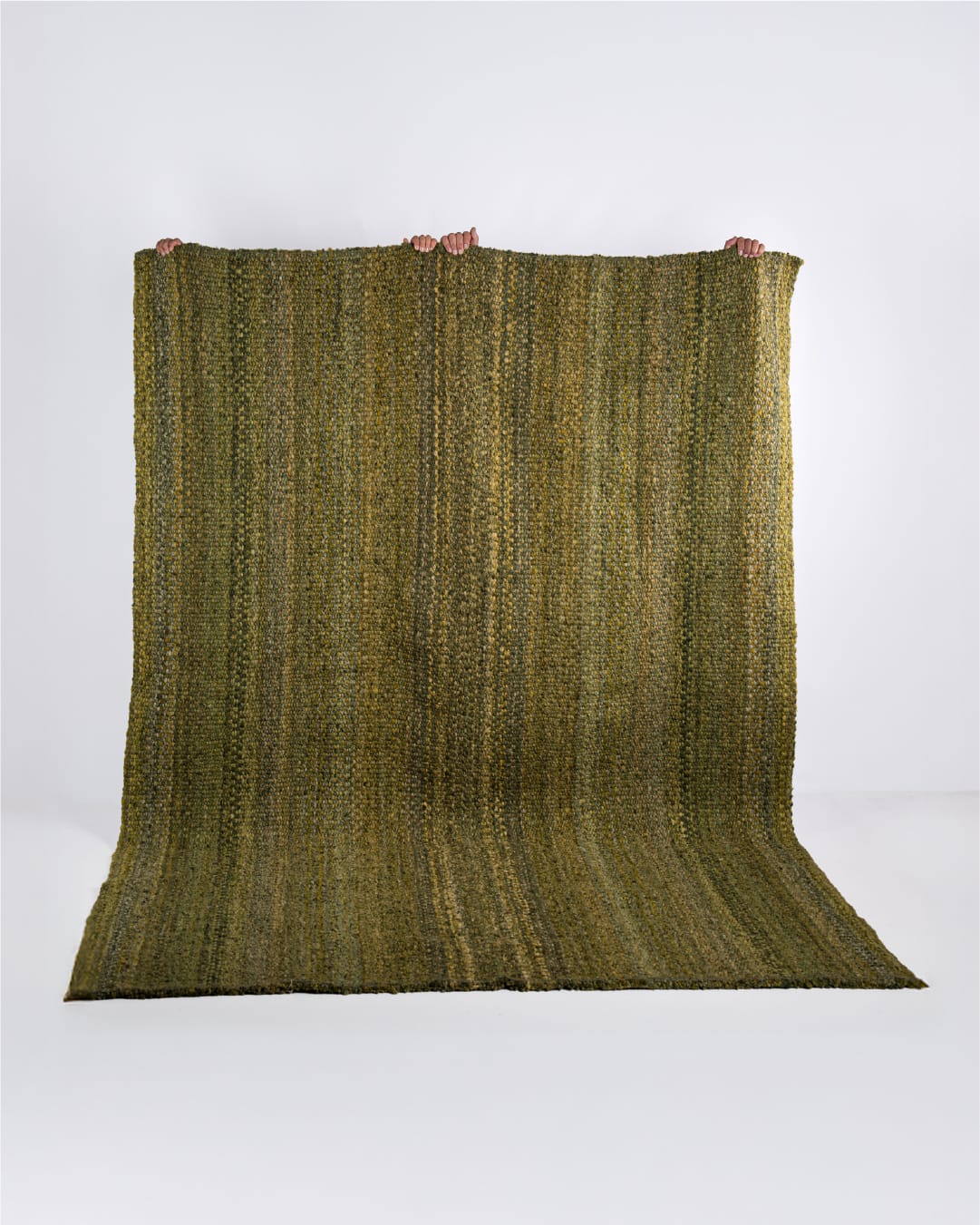 Alfombra Ancestral Verde Yerba